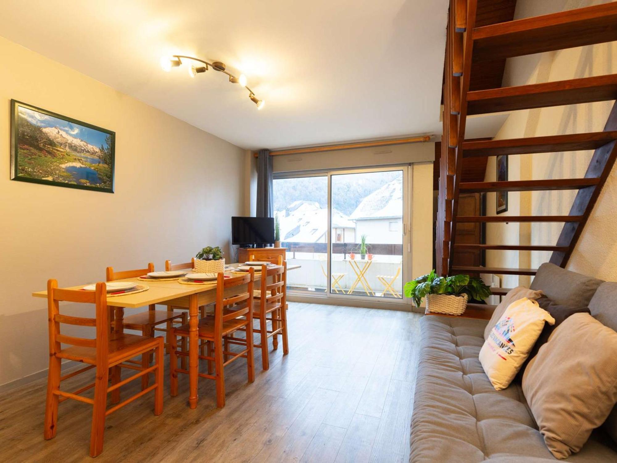 Appartement Duplex 8 Pers, Centre Saint-Lary-Soulan, Proche Thermes Et Telecabine - Fr-1-296-245 Eksteriør billede